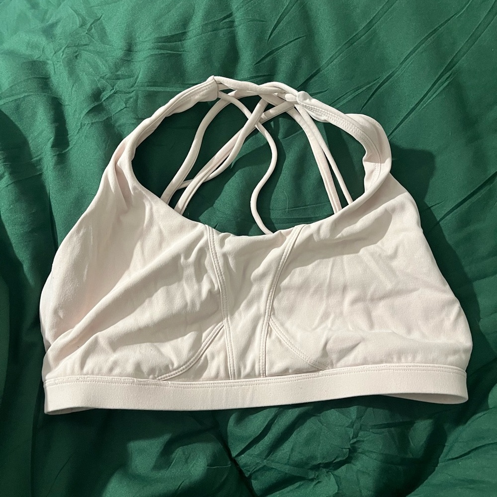 Buffbunny light pink sports bra